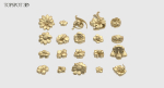 Decorative Flowers Set