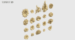 Decorative Flowers Set