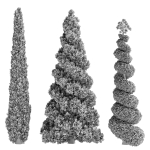 Decorative garden tree