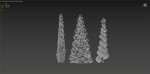 Decorative garden tree
