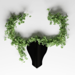 Decorative Green Wild Bull vol 183-Blender