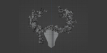 Decorative Green Wild Bull vol 183-Blender