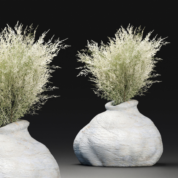 decorative plants vase vol 250-Blender