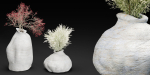 decorative plants vase vol 250-Blender