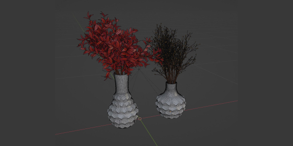 Decorative Plants vol 197-Blender