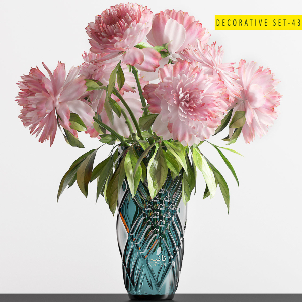Decorative Set 43 Flower vase