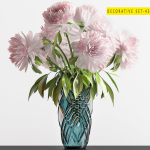 Decorative Set 43 Flower vase