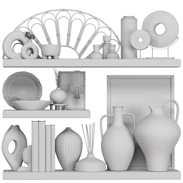 Decorative Set Rustic style