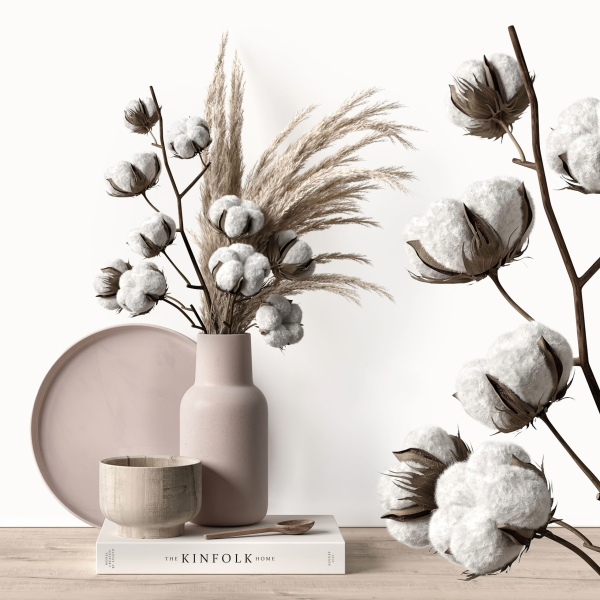 Decorative set with dry plants 5