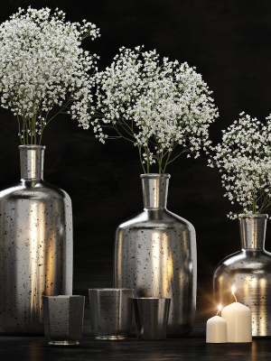 decorative-set-with-gypsophila-flower-and-candles-3d-model-max-obj-fbx