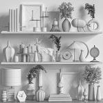 Decorative shelf 06