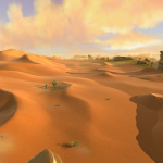 desert sand desert oasis wilderness