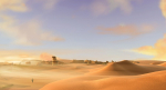 desert sand desert oasis wilderness