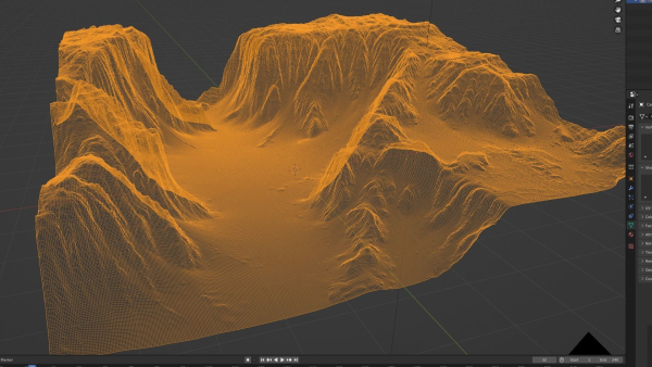 Detailed Canyon Model