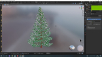 detailed christmas tree