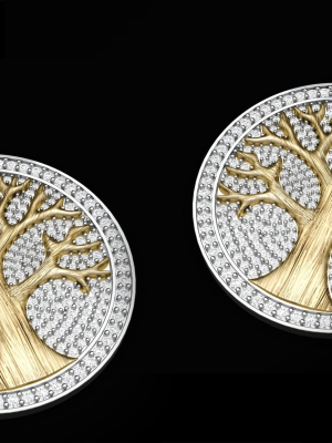 diamond-tree-medallion-pendant-3d-model-obj-stl-3dm