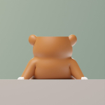 DREAMER BEAR - PLANTER- Plant Pot