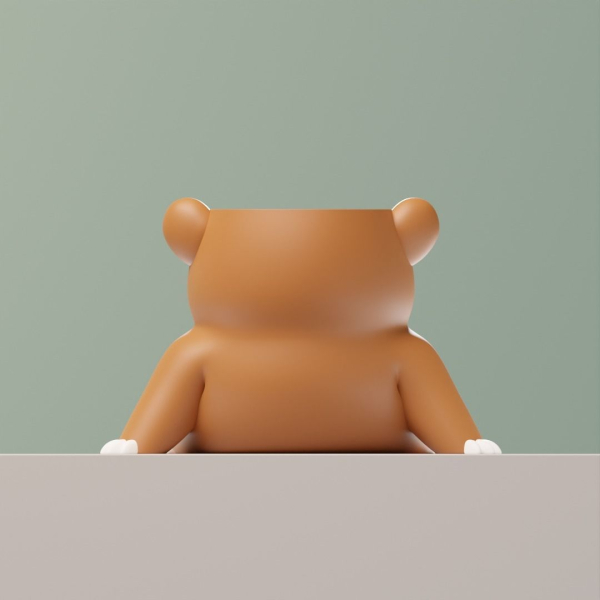 DREAMER BEAR - PLANTER- Plant Pot