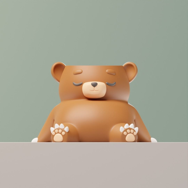 DREAMER BEAR - PLANTER- Plant Pot