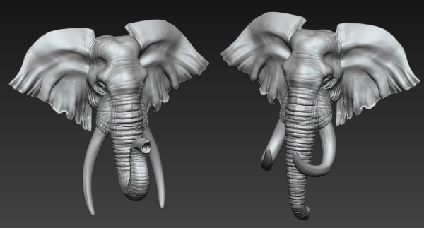 Elephant Head  Two Stye