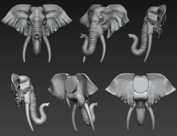 Elephant Head  Two Stye