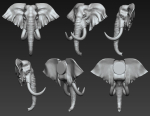Elephant Head  Two Stye