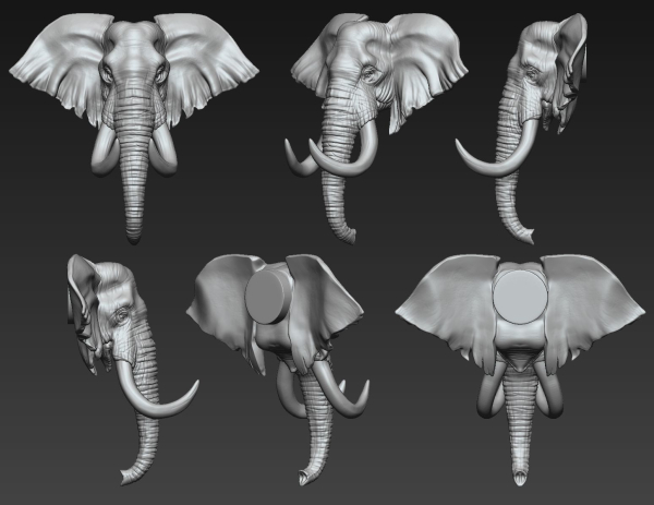 Elephant Head  Two Stye