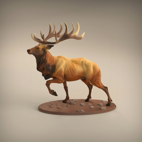 Elk for 3D Printing