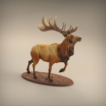 Elk for 3D Printing