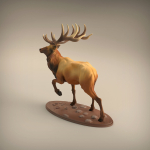 Elk for 3D Printing