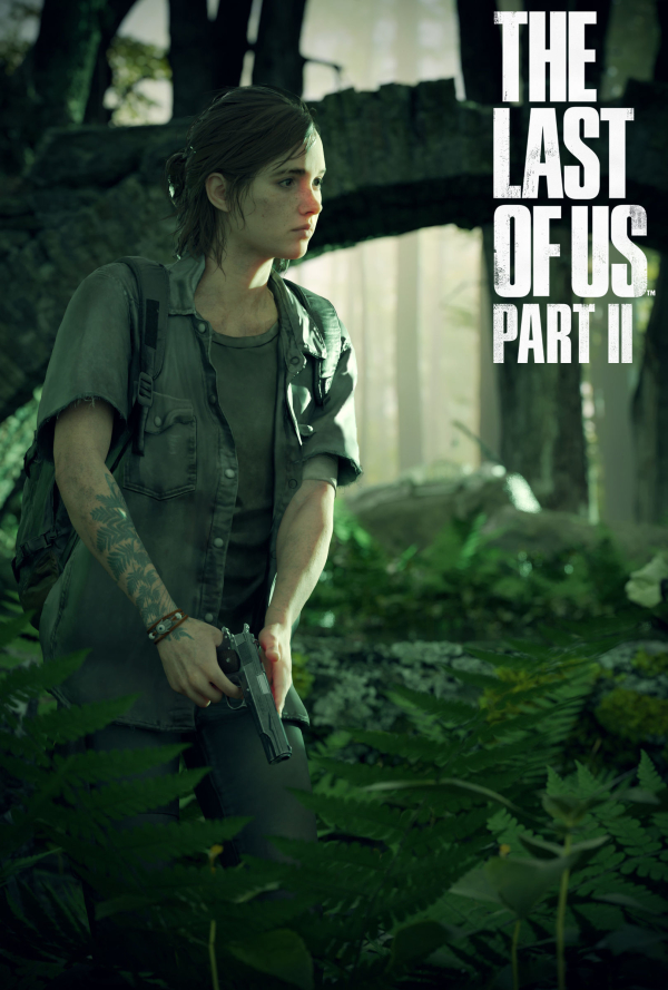Ellie the last of us 2 - Forest set Cinema4d and Corona 3d model