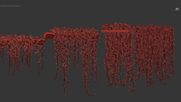 Epipremnum aureum Golden pothos 3D Model