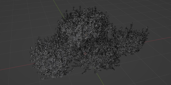 Evergreen Spindle Bushes collection vol 232-Blender