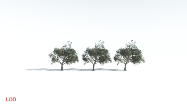 EVERYPlant Portia Tree LowPoly 1 --14 Models--