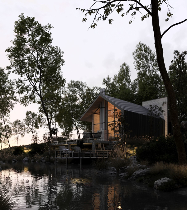 Exterior  01-forest cottage
