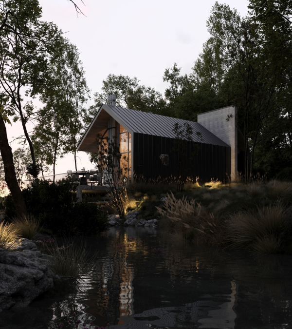 Exterior  01-forest cottage