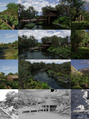 Exterior Landscape pack collection