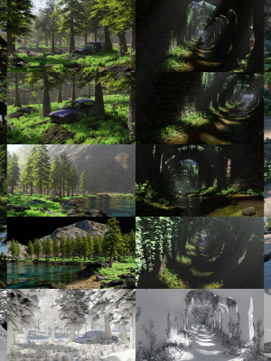 Exterior Landscape pack collection