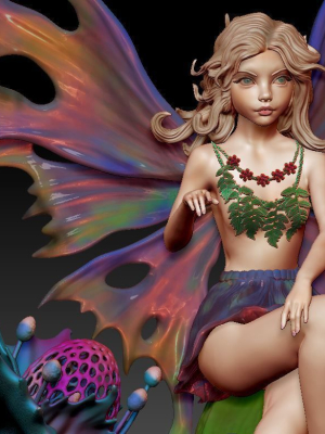 fairy-butterfly-on-a-flower-3d-model-7facacd26b