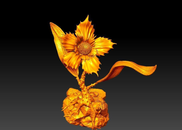 Fairy butterfly on a flower