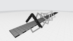 Fairy Glass Walkway decorated with Flowers