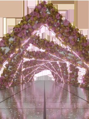 fairy-glass-walkway-decorated-with-flowers-3d-model-2a1258362a