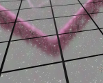 Fairy Glass Walkway decorated with Flowers