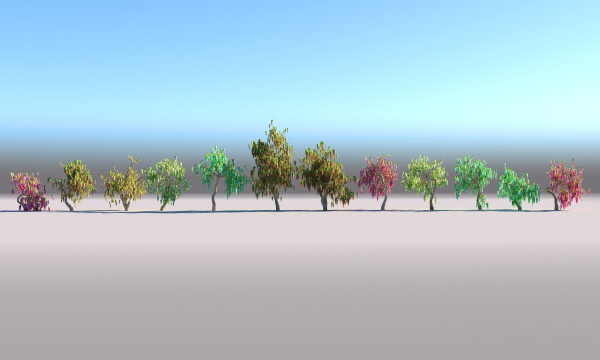 FANTASTIC GARDEN ANIMATED PACK TREES 12