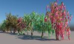 FANTASTIC GARDEN ANIMATED PACK TREES 12