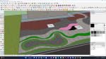 fantasy landscape flower garden 3d Model