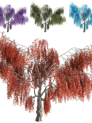 Fantasy weeping tree
