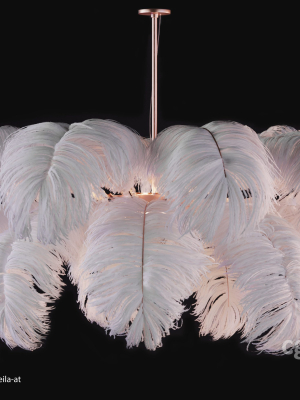 Feather Modern Chandelier  Vray - CORONA - FBX - OBJ