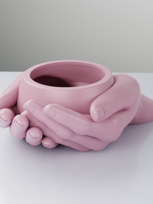 Female Hand - Original and Pot version for planter pot