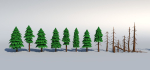 Fir trees pack 03